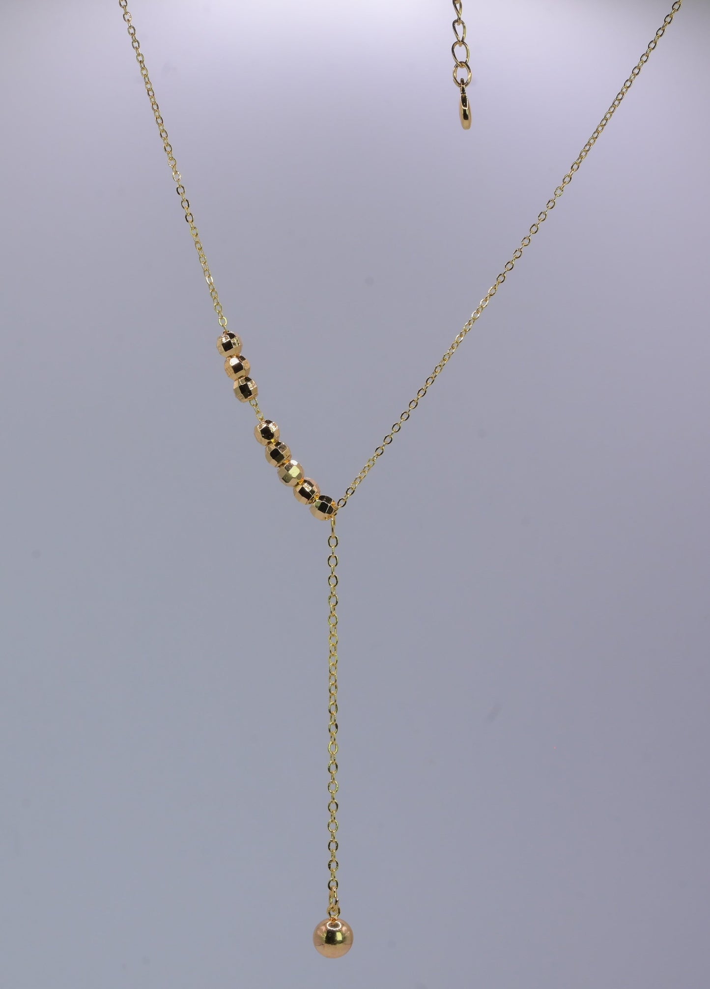 Y-Shaped Gold Elegant Tassel Chain